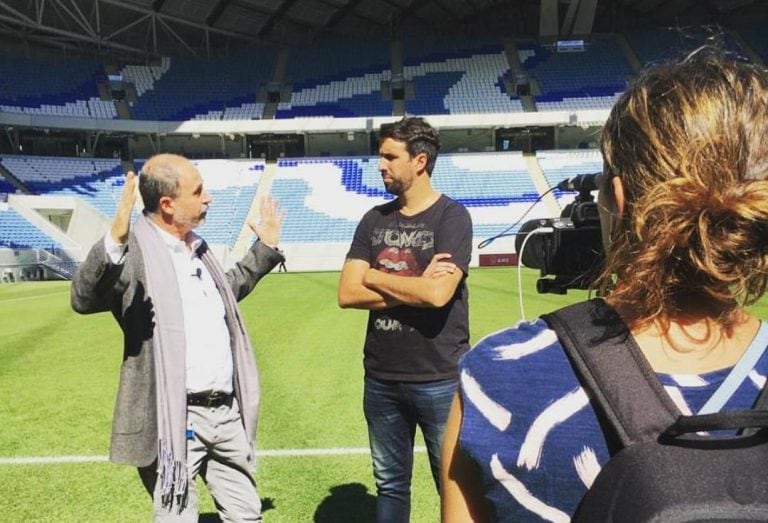 La nueva vida del periodista Flavio Azzaro (Foto: Instagram)