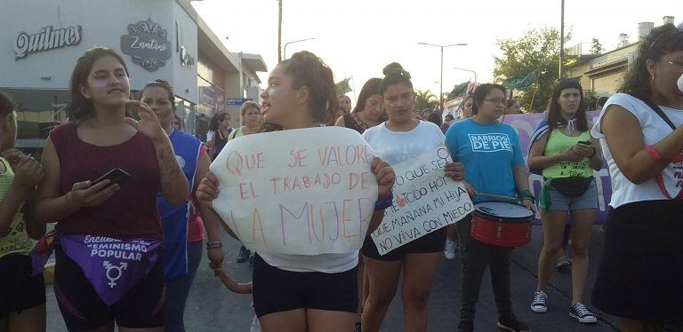 #8M en Alta Gracia: "Feliz va a ser cuando paren de matarnos"