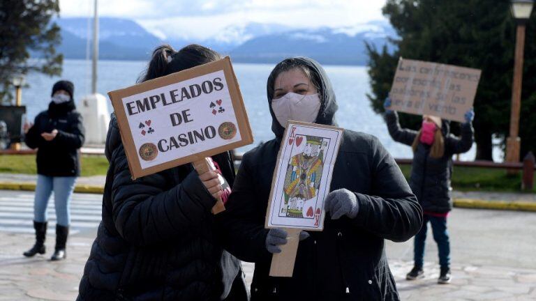 Reclamos en Bariloche (Río Negro)