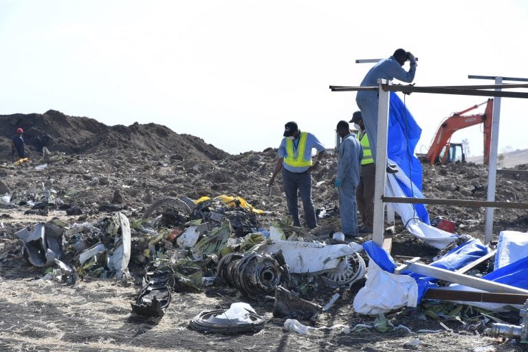 Foto ilustrativa sobre accidente aéreo.