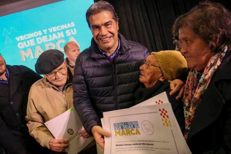 Vecinos destacados por la Municipalidad de Resistencia.