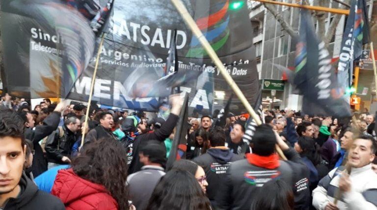 Marcha en Mendoza