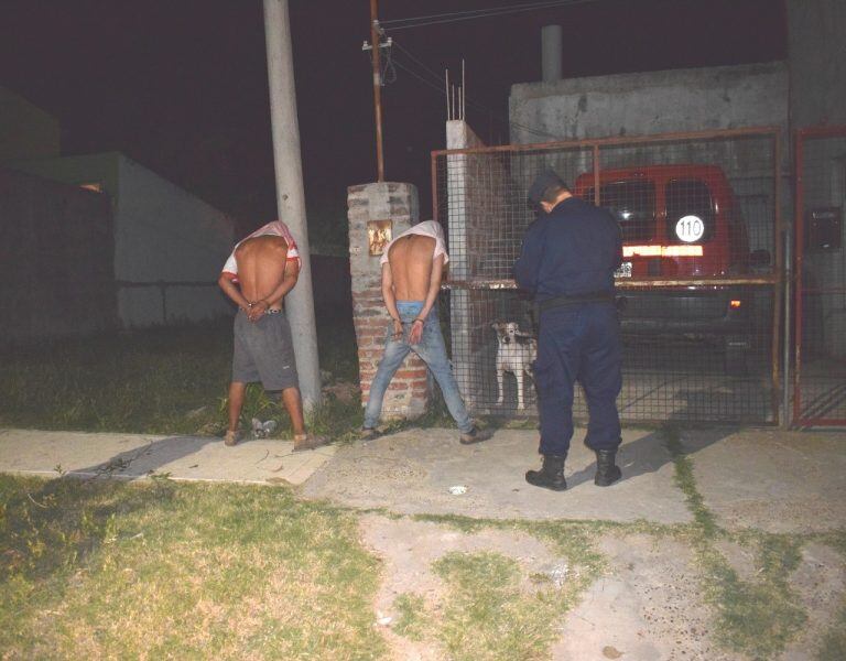 Detenidos- Robo estación de servicio
Crédito: Policia de Entre Ríos