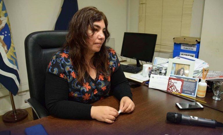 Secretaría de Gobierno, profesora María Celina Mansilla