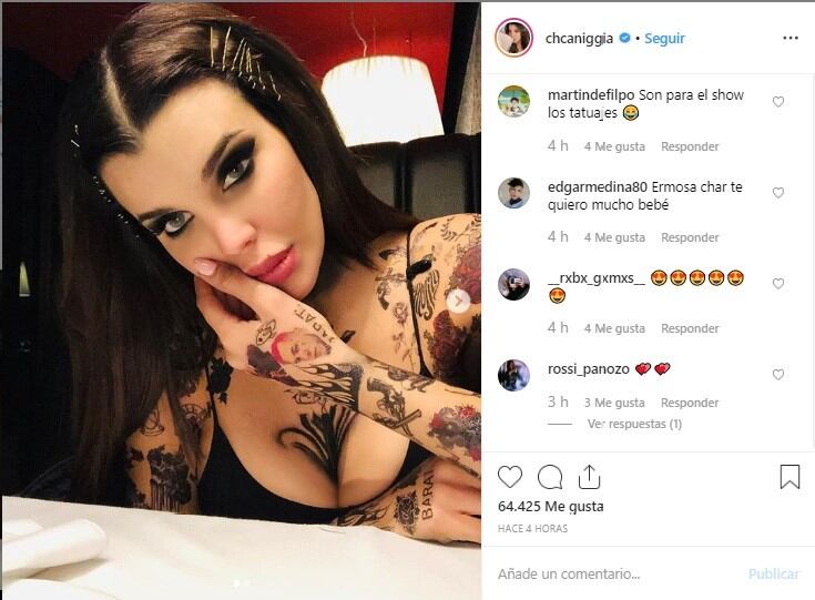 (Instagram: @chcaniggia)