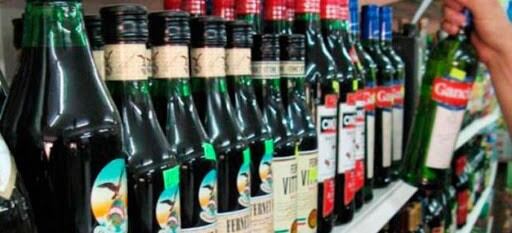 Venta de bebidas alcohólicas.