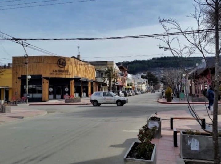 El centro de Esquel sufre por la pandemia.