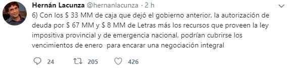 Hernán Lacunza. (Twitter)