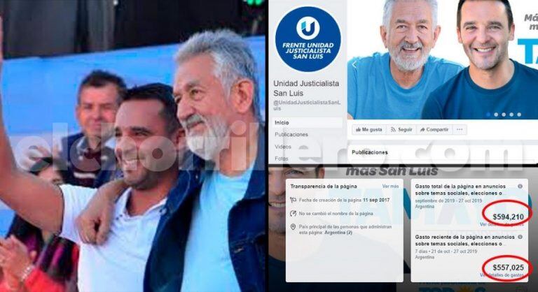 Sergio Tamayo inversión en las publicaciones de Facebook.