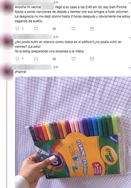 Cortó con su novio y su vecina le dejó una nota que se hizo viral