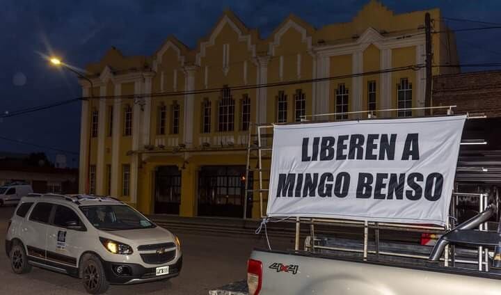 Caravana por la liberación de Domingo Benso