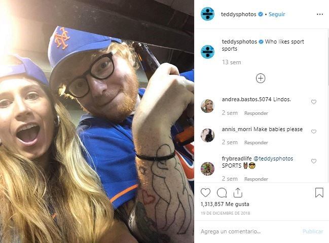 Ed sheeran y Cherry Seaborn