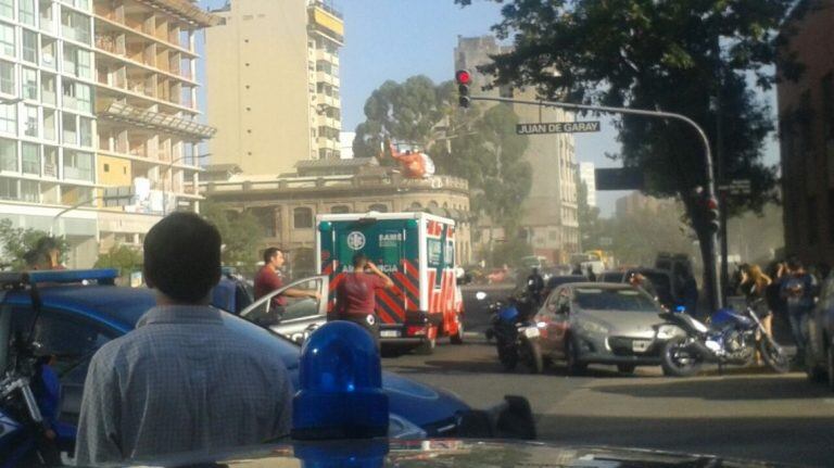 Tiroteo en Constitución.