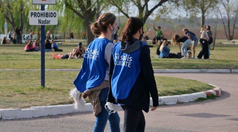 Hubo una fuerte presencia del Estado durante toda la jornada (Vía Santa Rosa)