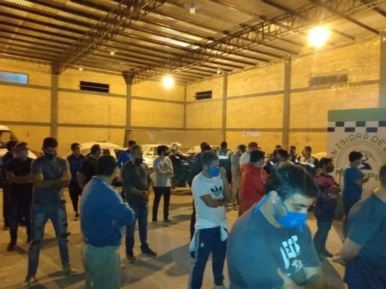 Detenidos por festejar un cumpleaños violando la cuarentena en la localidad de La Bolsa, Lules sobre la ruta 321.