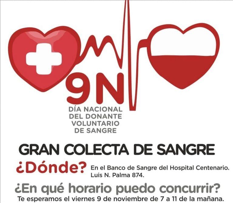 Gran colecta de sangre