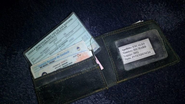 Hallaron una billetera en la ruta 35 y ubicaron a su dueño