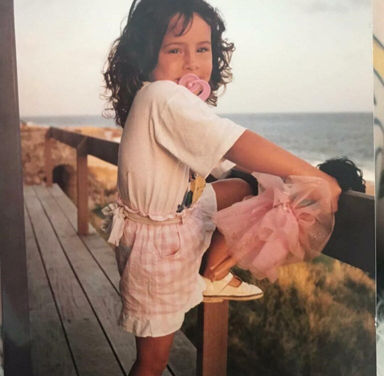 Cande Tinelli compartió fotos de su infancia (Foto: Instagram)