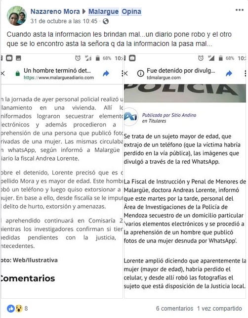 La gente se expresó en las redes.