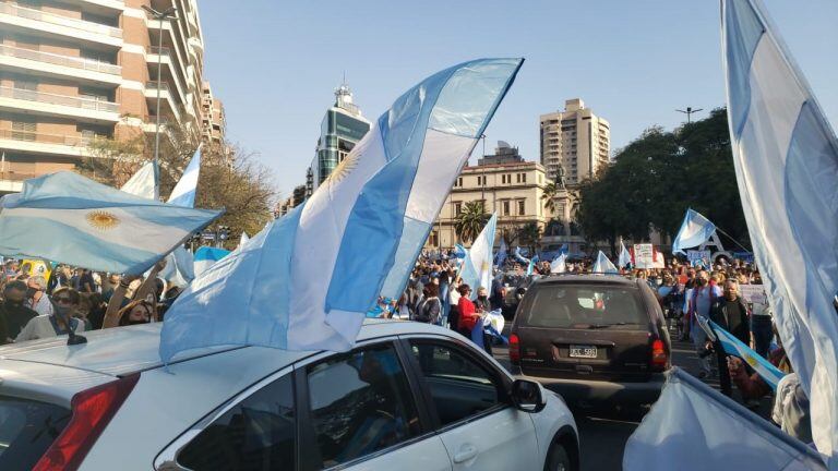 17A: Banderazo en Córdoba.