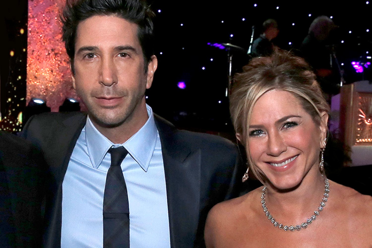 Jennifer Aniston y David schwimmer.