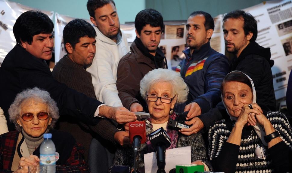 Abuelas de Plaza de Mayo informó detalles de la recuperación. Foto: Télam.