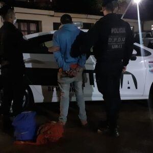 Detuvieron a un joven acusado de robar en un local comercial de Oberá.