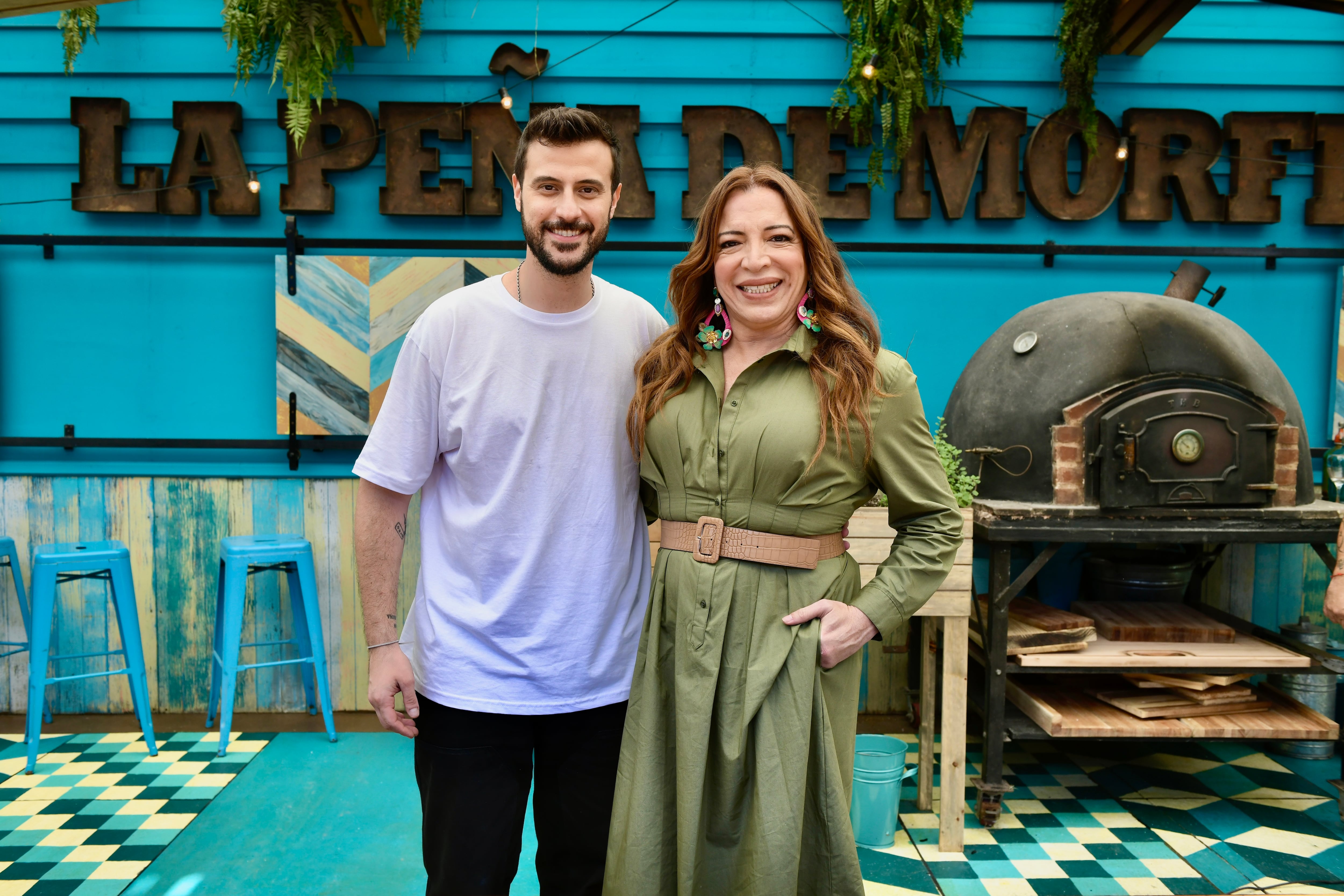 Diego Leuco y Lizy Tagliani, los conductores de la nueva temporada de La Peña de Morfi