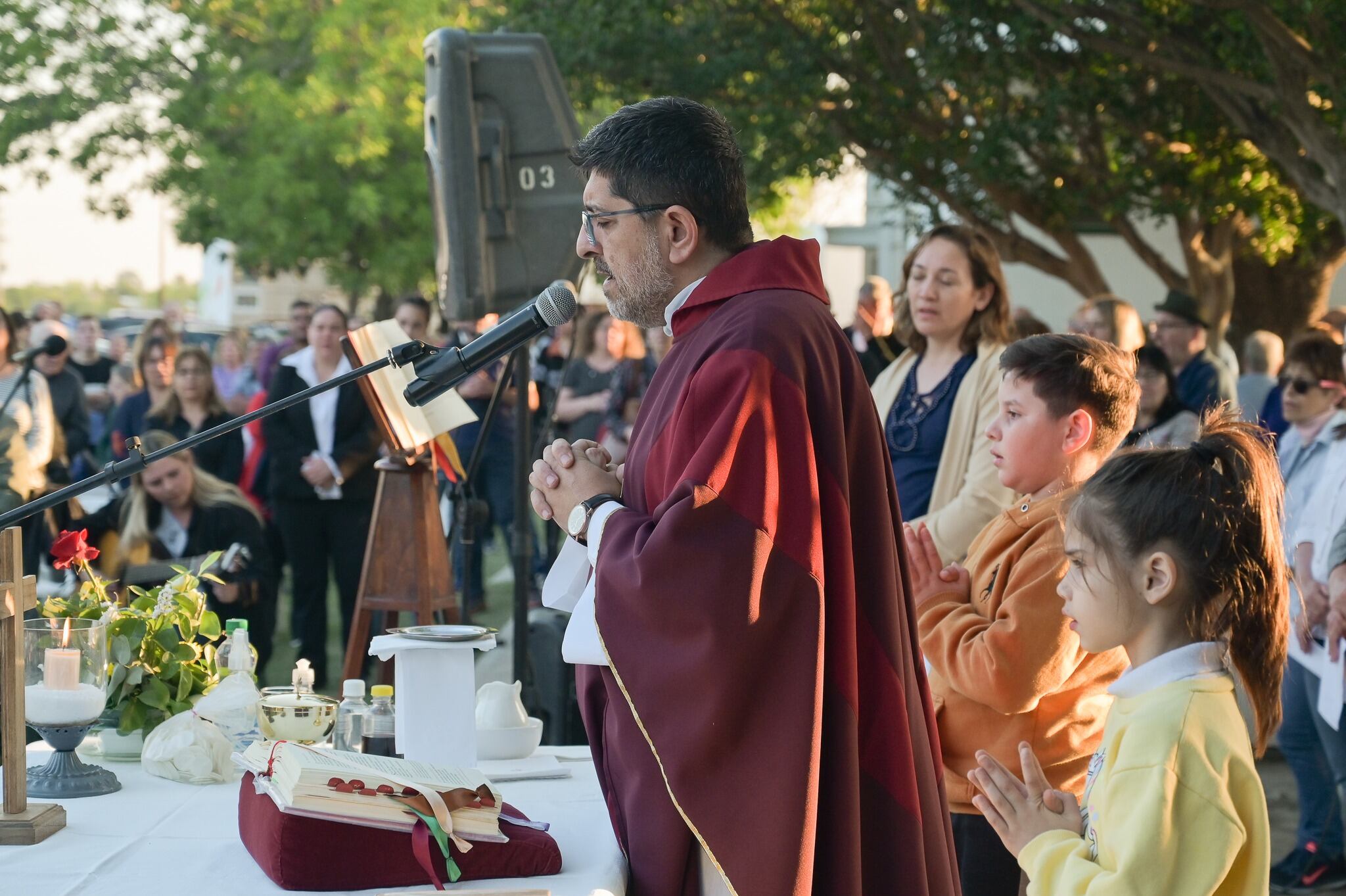 Monumento a los fallecidos por Covid en Arroyito