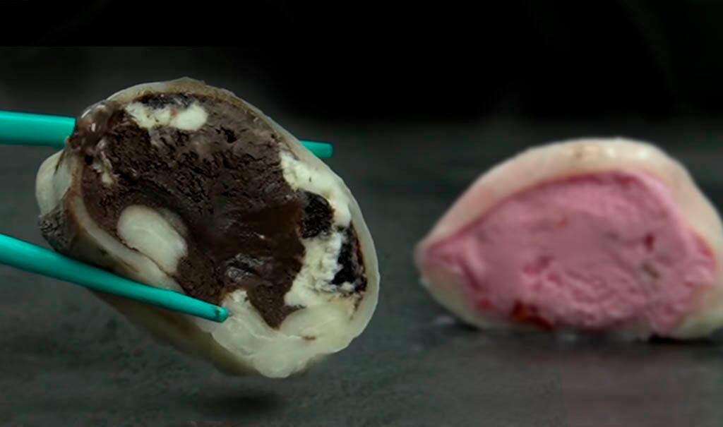 Helado de mochi