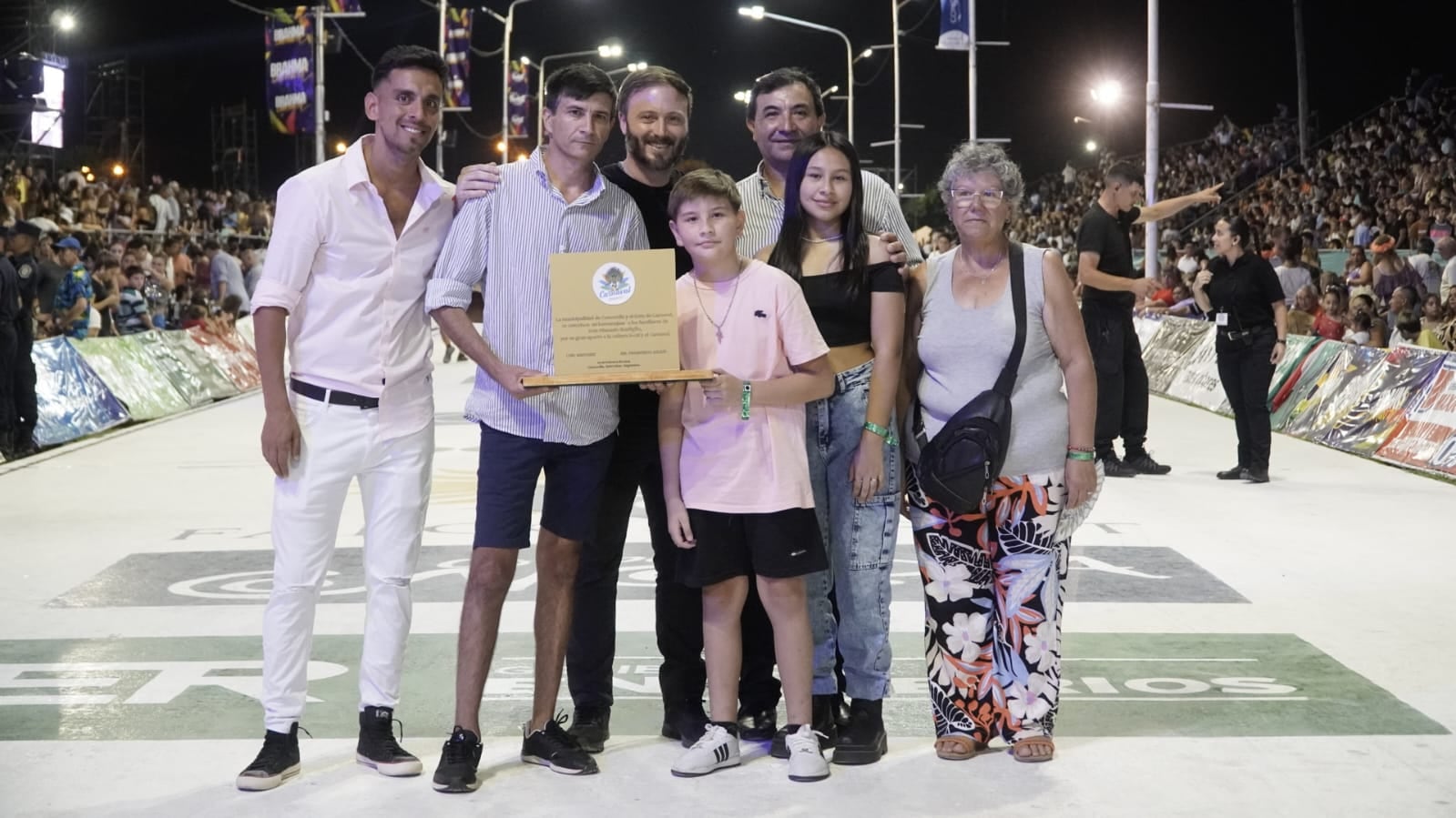 Carnaval de concordia tercera noche.