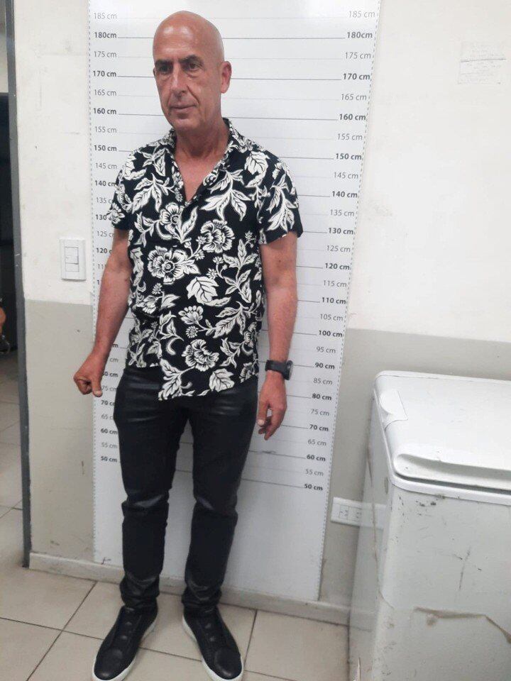 Diego Gvirtz al momento de su detención. (Foto: Gentileza/Clarín)