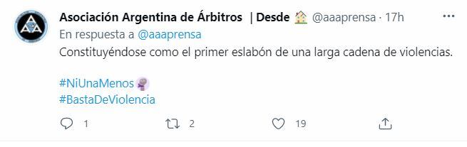 Repudio sobre los dichos de un relator sobre una juez de línea.