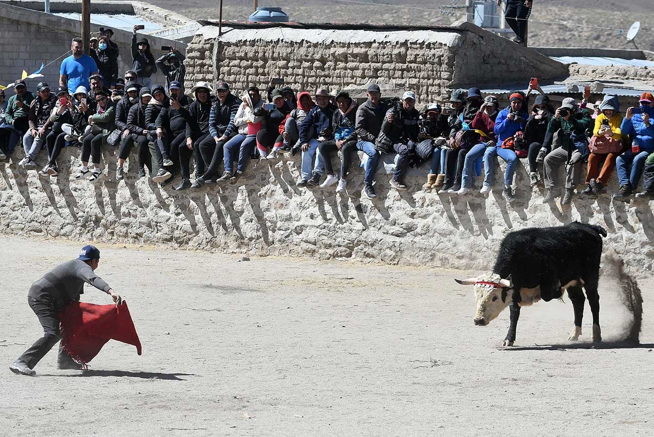 Cada 15 de agosto se realiza en Casabindo la fiesta de la Virgen de la Asunción y el Toreo de la Vincha. (Foto: Tomy Fragueiro)