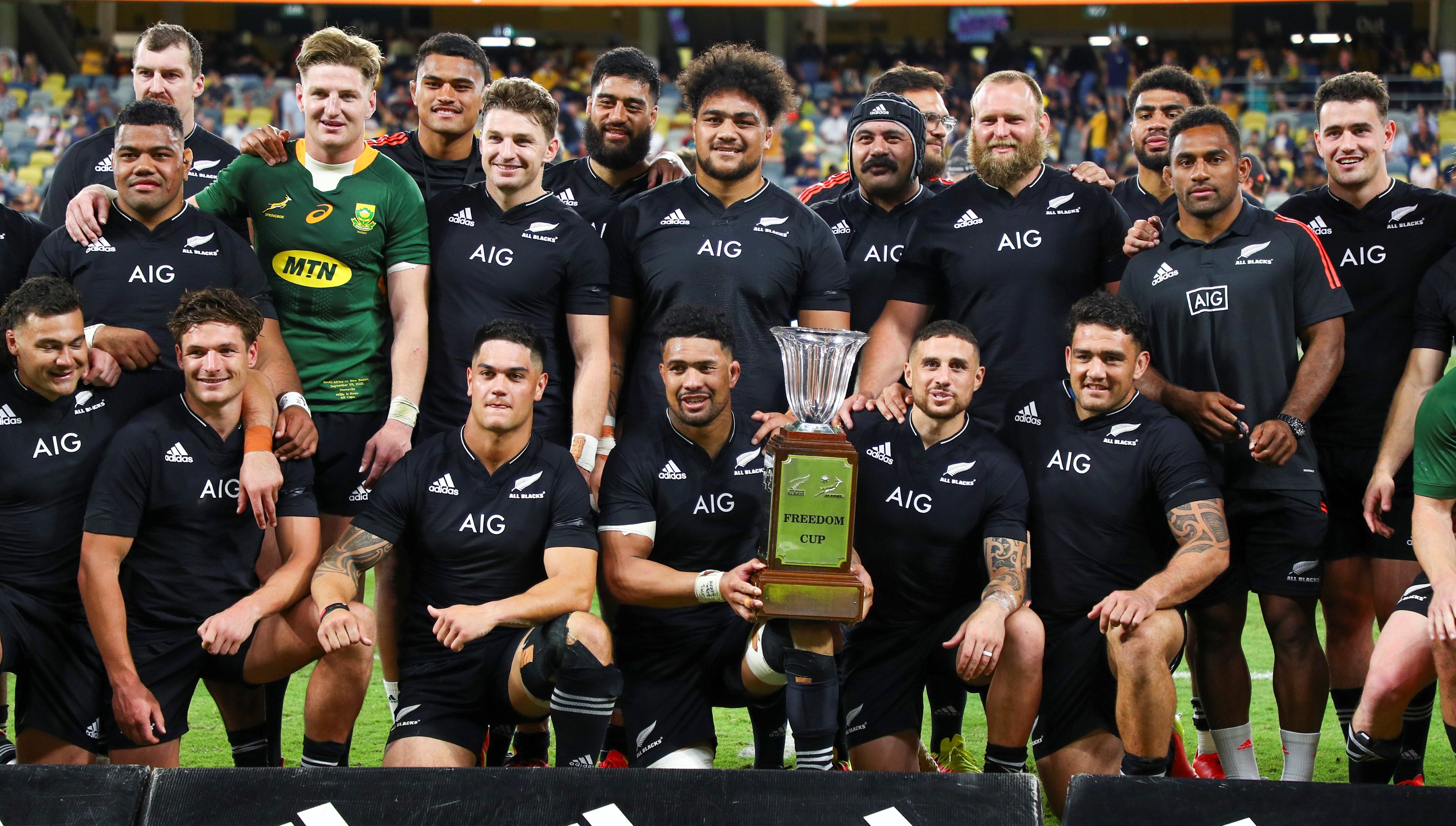 Los All Blacks, los reyes del rugby.