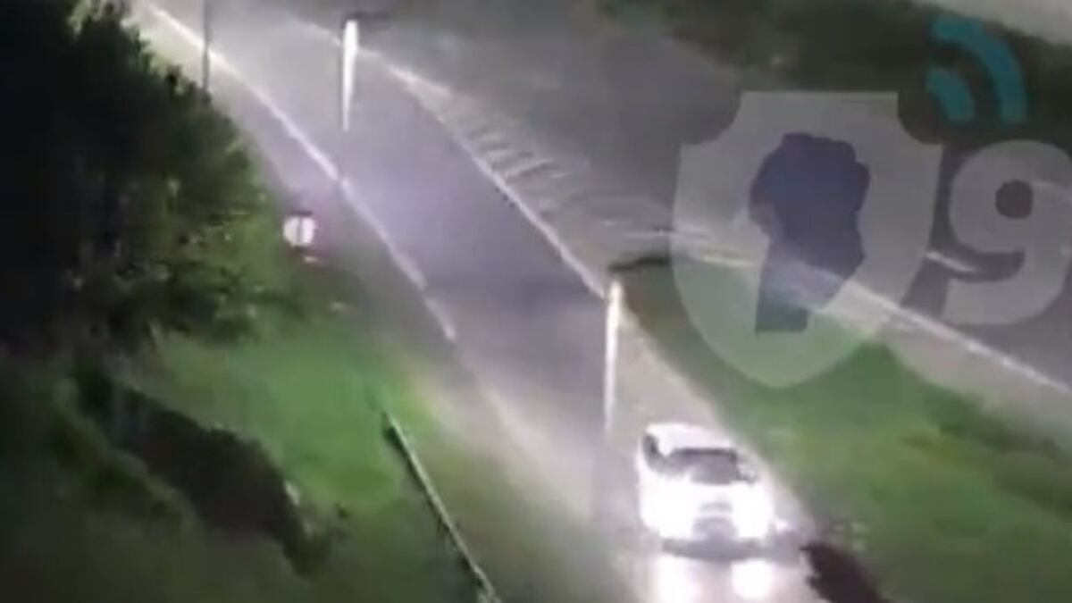 Video: tras una persecución de película en Córdoba, les descubrieron más de un kilo de cocaína
