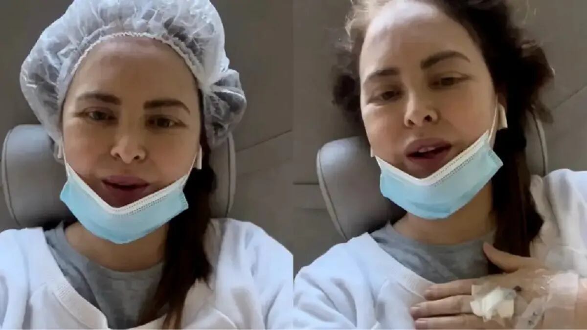 La influencer chilena se sorprendió de su parecido con Silvina Luna