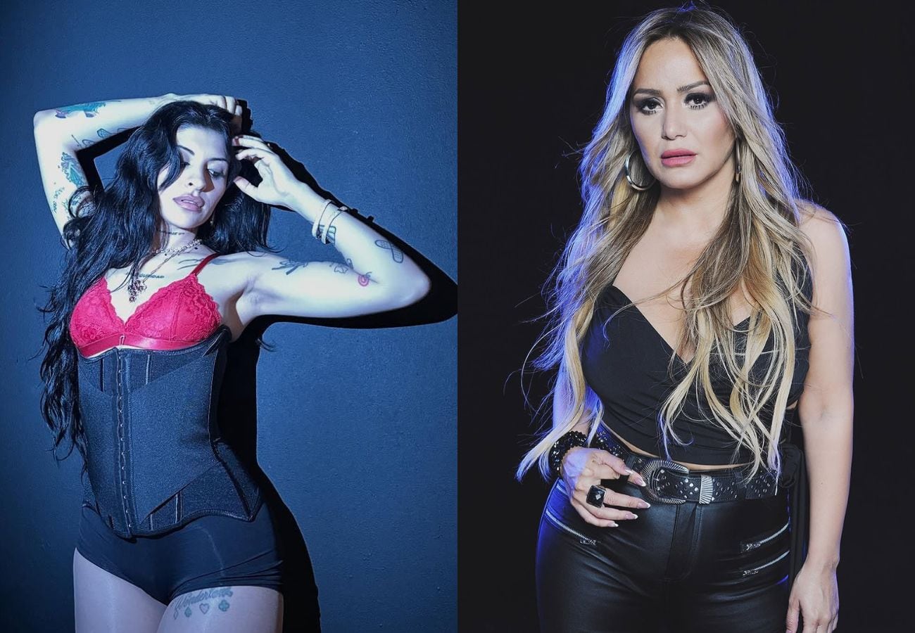 Cazzu apareció de sorpresa en un show de Karina La Princesita y cantaron juntas: el video viral que enloqueció a sus fans