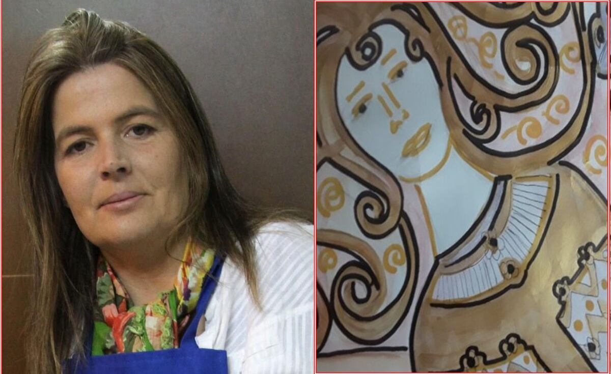 Artista Plástica tresarroyense que decora con sus obras el Palacio Real de España subastará uno de sus trabajos