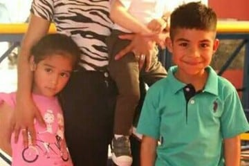 Los dos pequeños asesinados por su madre.