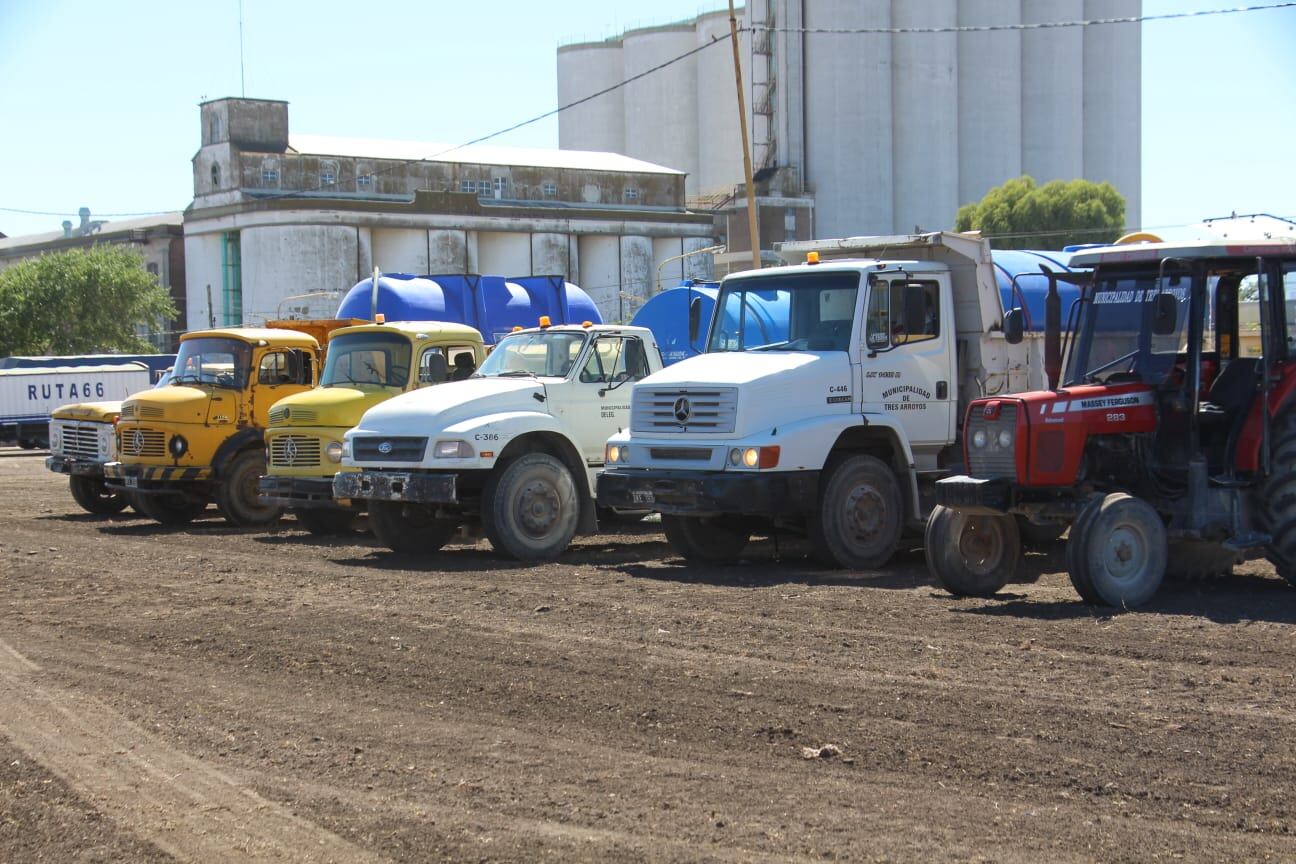 La Municipalidad de Tres Arroyos presentó los nuevos equipos de riego