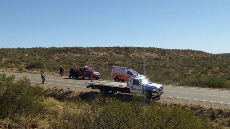 La policía y los Bomberos llegaron rápidamente para actuar en el lugar de los hechos.