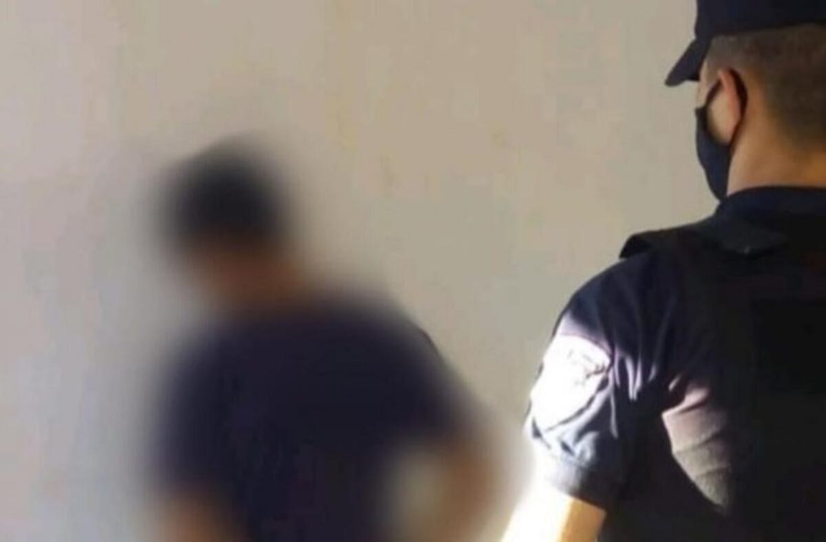 Golpeó a su pareja, e intentó escapar con su bebé de tres meses en San Vicente