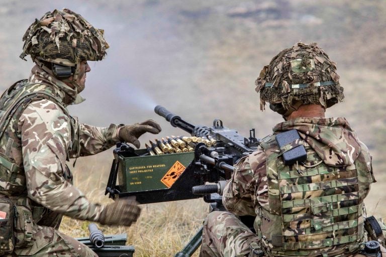 MIlitarización británica en Malvinas, lleva a cabo diferentes ejercitaciones con las fuerzas armadas desplegadas.