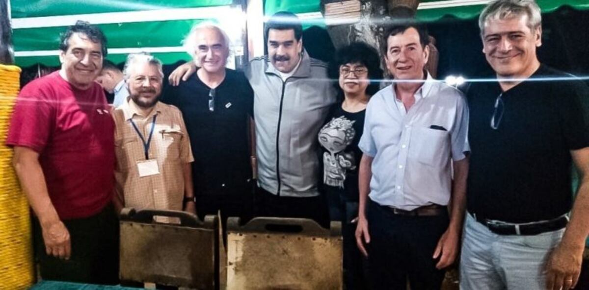 Miembros de ATE y la CTA Autónoma se reunieron con Nicolás Maduro en Cuba