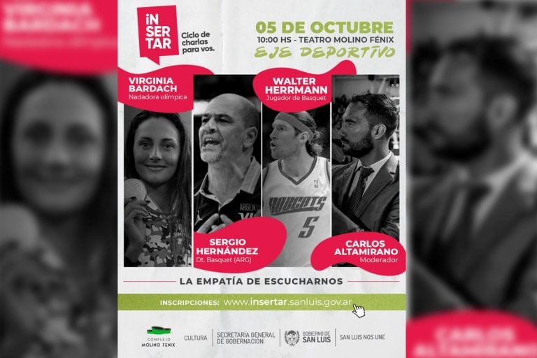 Tercer encuentro de charlas del ciclo Insertar en San Luis.