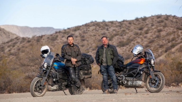 Ewan McGregor y Charley Boorman en viaje por Argentina y el resto de América.