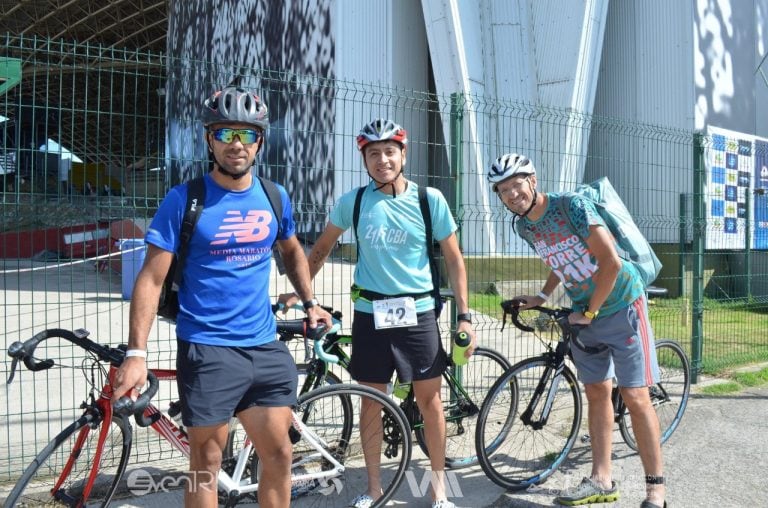 Deportistas de Arroyito participaron en el Triatlón de Villa María