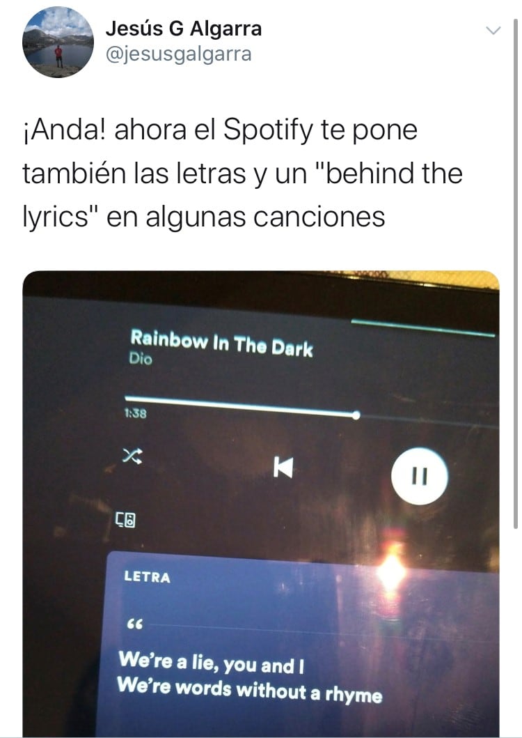 Spotify prueba su nueva función karaoke