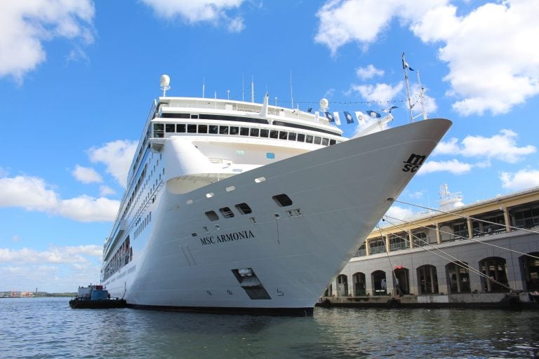 Imagen Ilustrativa de crucero MSC. (Foto: Guillermo Nova/dpa)